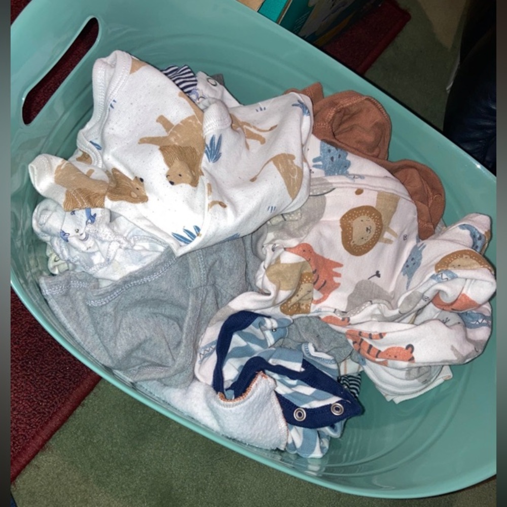 Bundle of 0-3 months baby boy clothes! Variety.